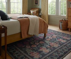 Rosa Power Loomed Rug|RIFLE PAPER Co. Clearance