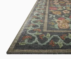 Rosa Power Loomed Rug|RIFLE PAPER Co. Clearance
