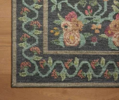 Rosa Power Loomed Rug|RIFLE PAPER Co. Clearance