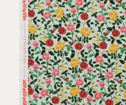 Roses Cotton Fabric|RIFLE PAPER Co. Hot