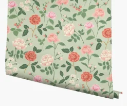 Roses Wallpaper|RIFLE PAPER Co. Hot