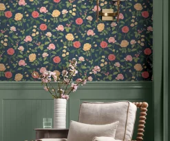 Roses Wallpaper Sample|RIFLE PAPER Co. Hot