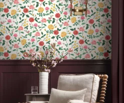 Roses Wallpaper Sample|RIFLE PAPER Co. Online