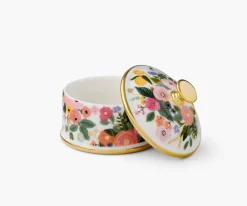 Round Porcelain Box|RIFLE PAPER Co. Sale