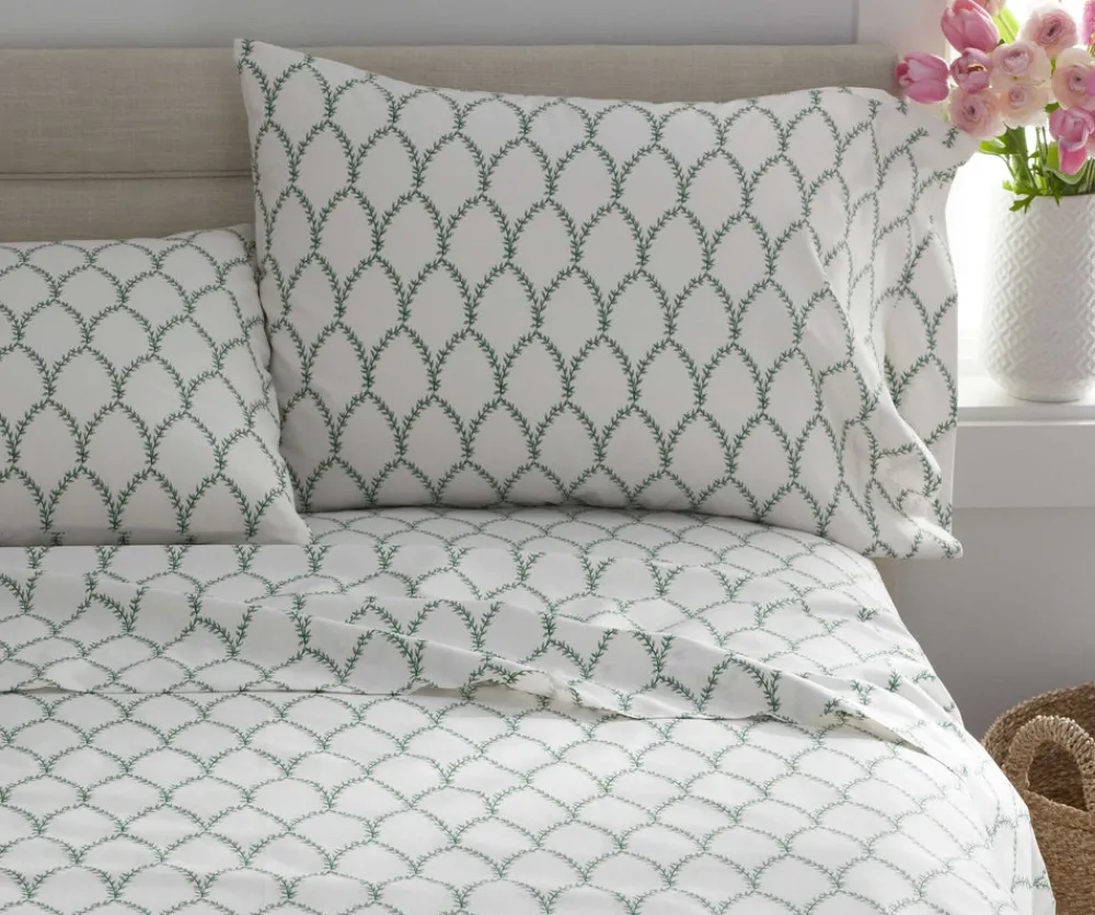 Sateen Fitted Sheet|RIFLE PAPER Co. Clearance