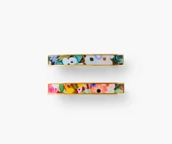 Set of 2 Enamel Hair Clips|RIFLE PAPER Co. Fashion