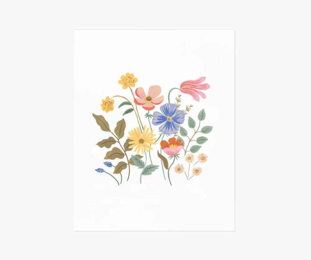 Strawberry Fields Cluster Art Print|RIFLE PAPER Co. Clearance