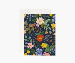 Strawberry Fields Navy|RIFLE PAPER Co. Clearance