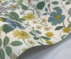Strawberry Fields Wallpaper Sample|RIFLE PAPER Co. Fashion