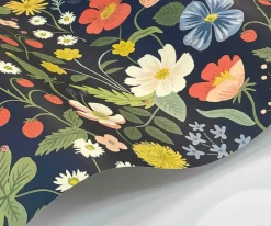 Strawberry Fields Wallpaper Sample|RIFLE PAPER Co. Outlet