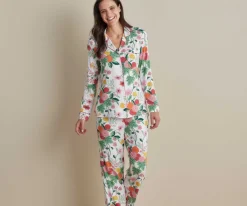 Tencel Modal Button Front Long Set|RIFLE PAPER Co. Hot