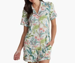 Tencel Modal Button Front Short Set|RIFLE PAPER Co. Online