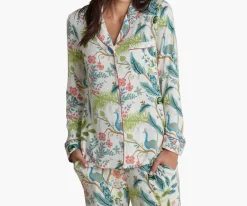 Tencel Modal Button Front Long Set|RIFLE PAPER Co. New