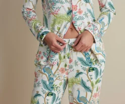 Tencel Modal Button Front Long Set|RIFLE PAPER Co. New