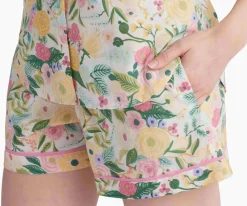 Voile Button Front Short Set|RIFLE PAPER Co. New