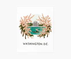 Washington D.C. Art Print|RIFLE PAPER Co. Sale