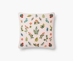 Wildwood Embroidered Pillow|RIFLE PAPER Co. Discount
