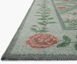 Wildwood Rose Trellis Printed Rug|RIFLE PAPER Co. New