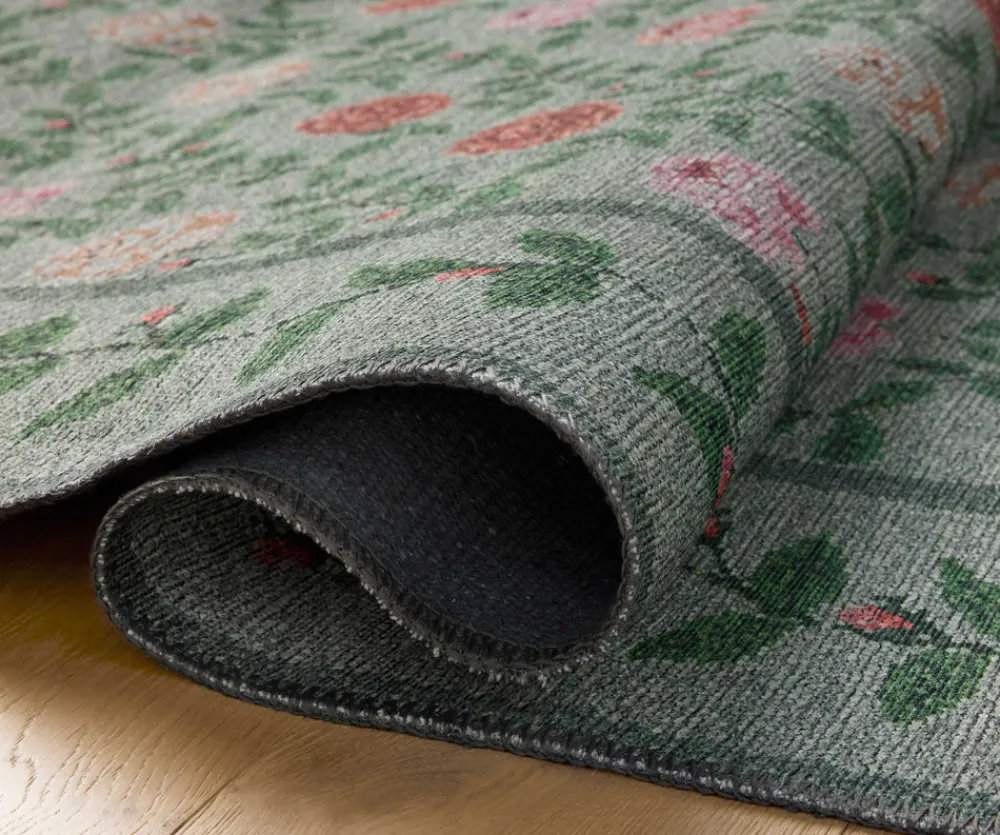 Wildwood Rose Trellis Printed Rug|RIFLE PAPER Co. New