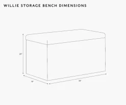 Willie Storage Bench|RIFLE PAPER Co. New