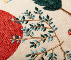 Woodland Embroidered Pillow|RIFLE PAPER Co. Outlet