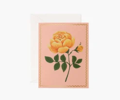 Yellow Rose Card|RIFLE PAPER Co. Outlet