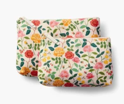 Zippered Pouch Set|RIFLE PAPER Co. Online